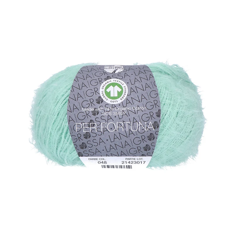 Lana Grossa Per Fortuna Gots 48 Soft green