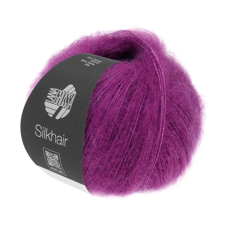 Lana Grossa Silkhair 197 Paars