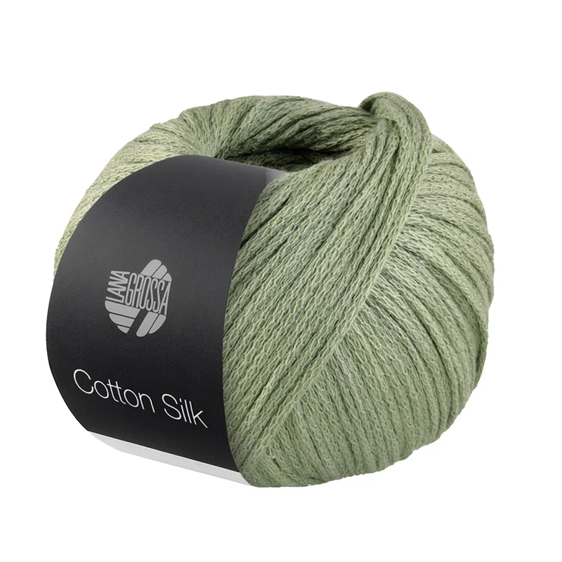Lana Grossa Cotton Silk 015 Lichtgroen