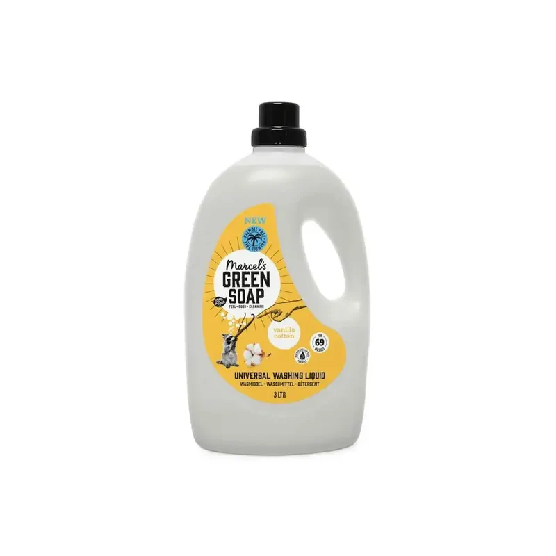 Marcels Green Soap Wasmiddel vanille & katoen 3 liter