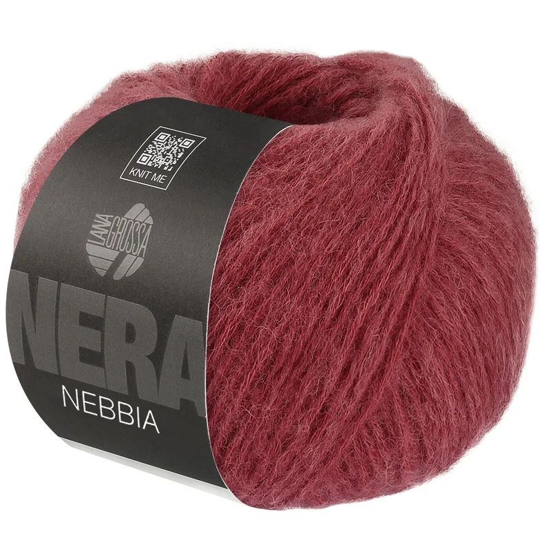 Lana Grossa Nebbia 018 Oosters rood