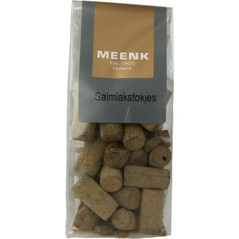 Meenk Salmiak stokjes 150 gram