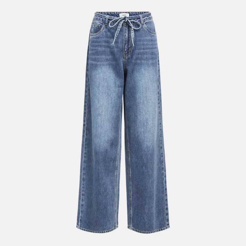 OBJROSIE MW WIDE JEANS NOOS