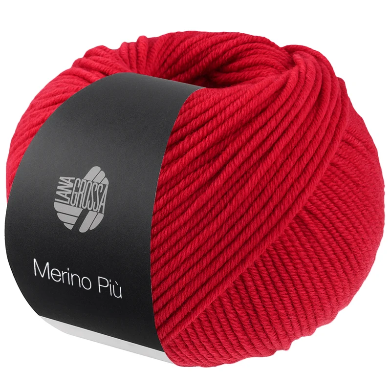Lana Grossa Merino Piú 014 Rood