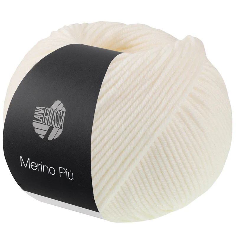 Lana Grossa Merino Piú 024 Wit