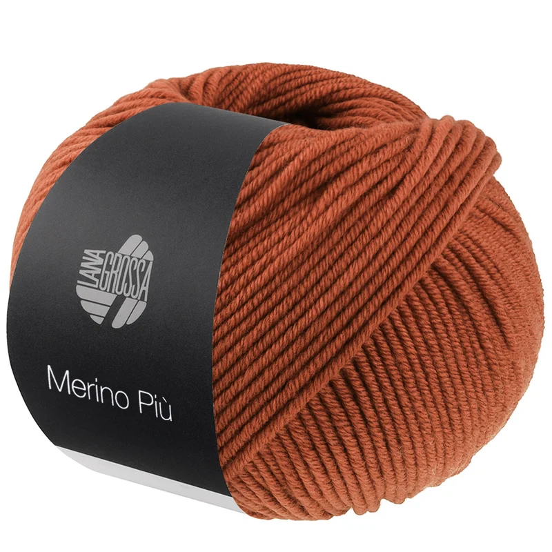Lana Grossa Merino Piú 020 Roestoranje