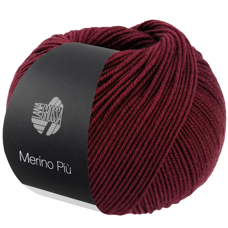 Lana Grossa Merino Piú 017 Bordeaux