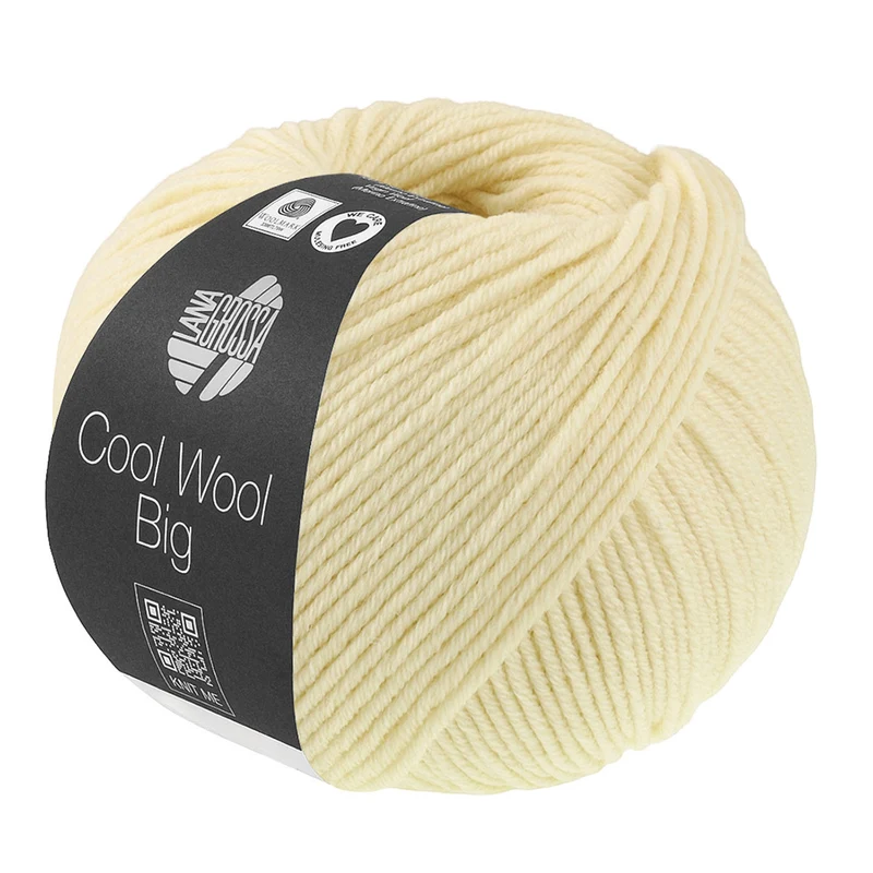 Lana Grossa Cool Wool Big 1038 Lichtgeel