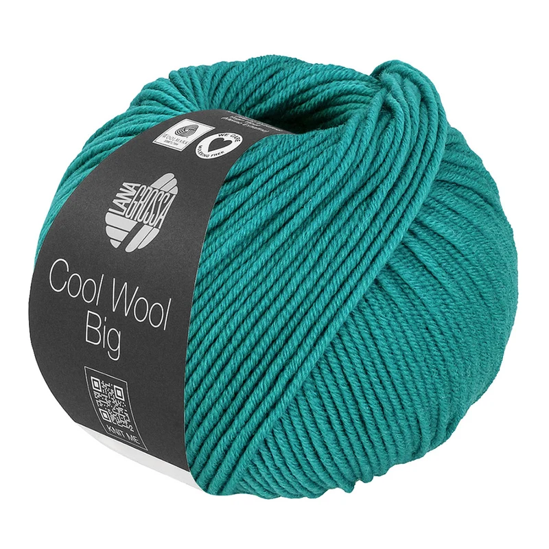 Lana Grossa Cool Wool Big 1043 Turquoisegroen
