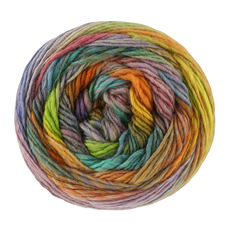 Lana Grossa Colorissimo 224 Erika/Pistache/Lentegroen/Bruin/Petrol/Geel/Oranje/Blauw/Roest/Beige/Pruim