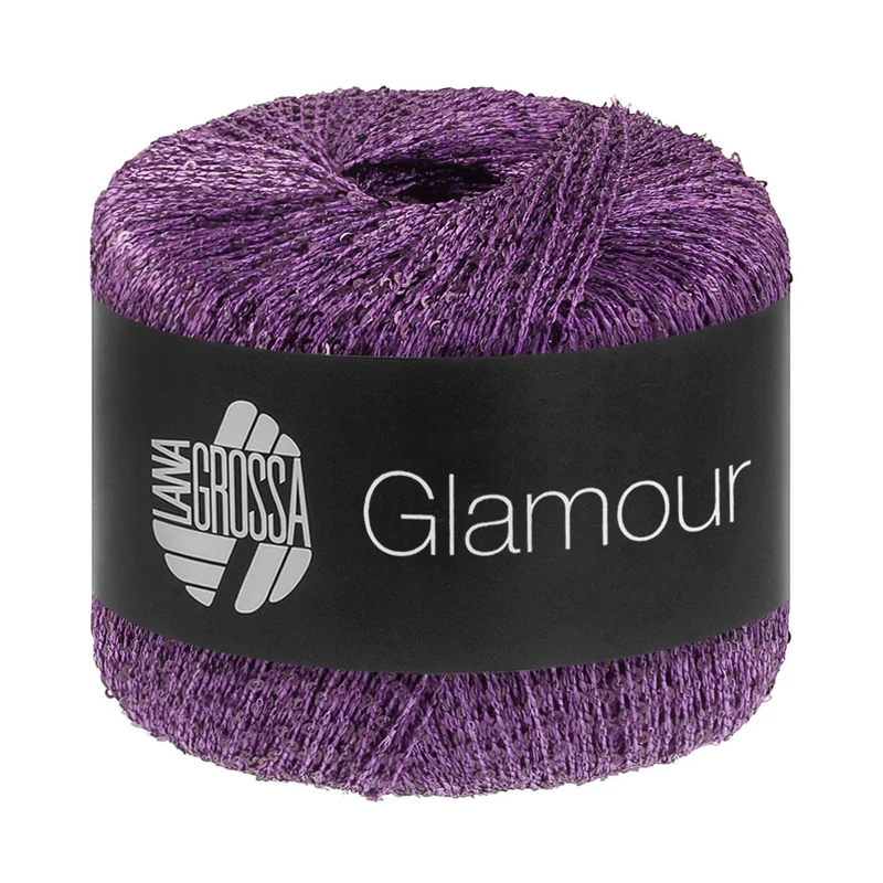 Lana Grossa Glamour 021 Donkerviolet