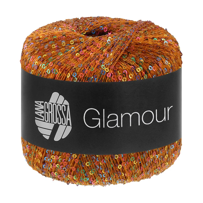 Lana Grossa Glamour 104 Oranjebruin