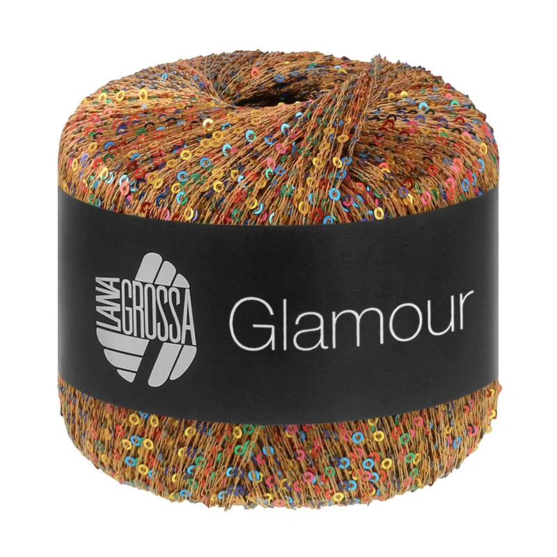 Lana Grossa Glamour 105 Goudbruin