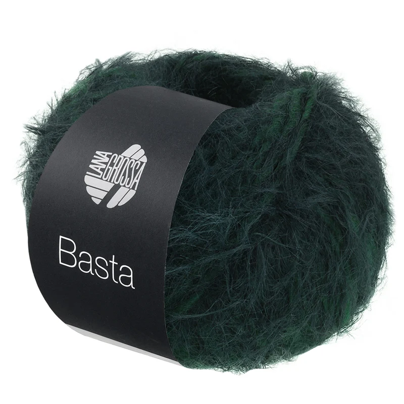 Lana Grossa Basta 041 Zwartgroen
