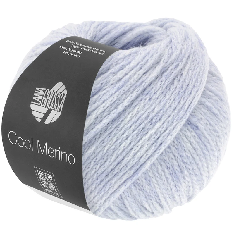 Lana Grossa Cool Merino Uni 042 Violetblauw