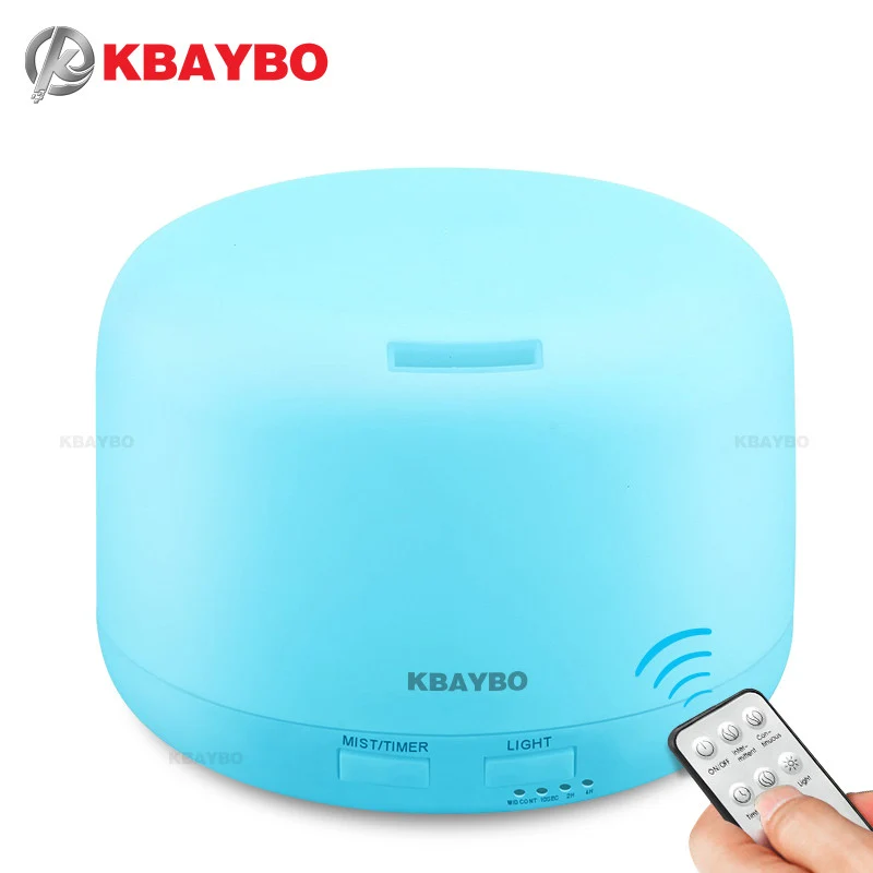 300ml Remote Control Ultrasonic Air Aroma Humidifier With 7 Color LED Lights Electric Aromatherapy Essential Oil Aroma Diffuser