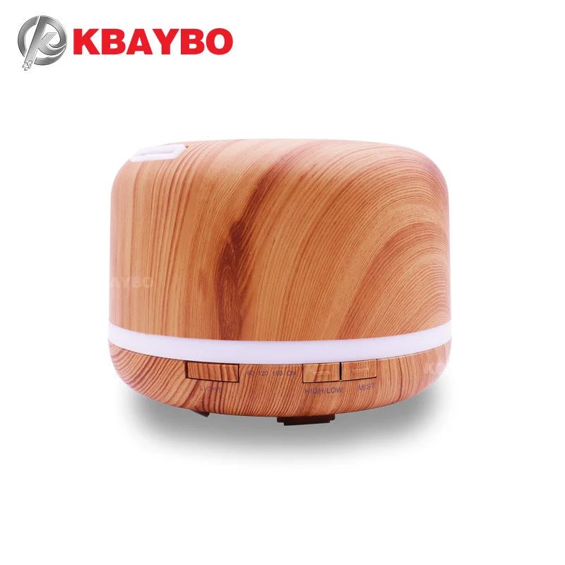 KBAYBO 500ML Air Humidifier Essential Oil Diffuser Aroma Lamp Aromatherapy Electric Aroma Diffuser ultrasonic humidifier