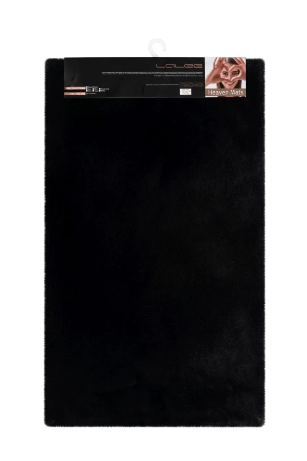 Heaven badmat – Zwart met zachte touch en elegante uitstraling