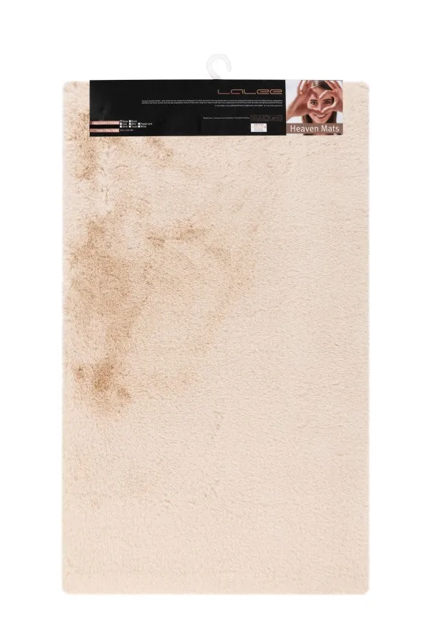 Heaven badmat – Beige met zachte touch en elegante uitstraling