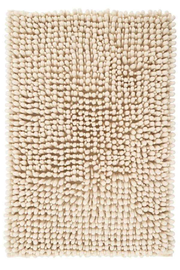 Fluffy badmat – Ivory – hoogpolig en extra zacht
