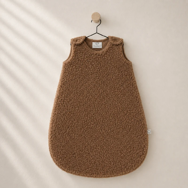 Warme Wollen Babyslaapzak | Thumbled