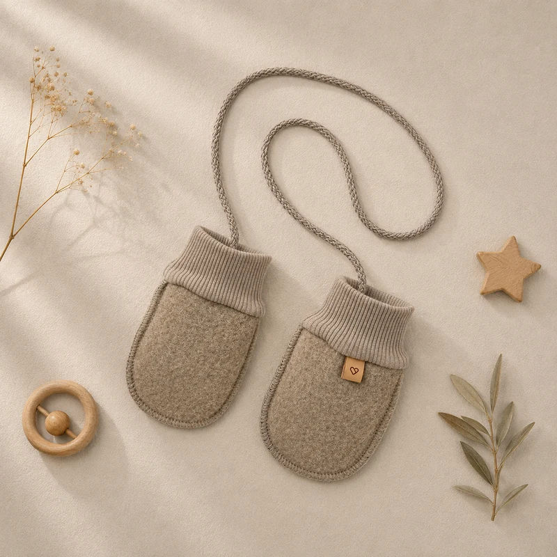 Wollen Baby- en Kinderwanten | Zaffiro Felted