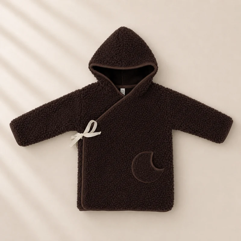 Wollen Babyjas – Kimonojas van Wol