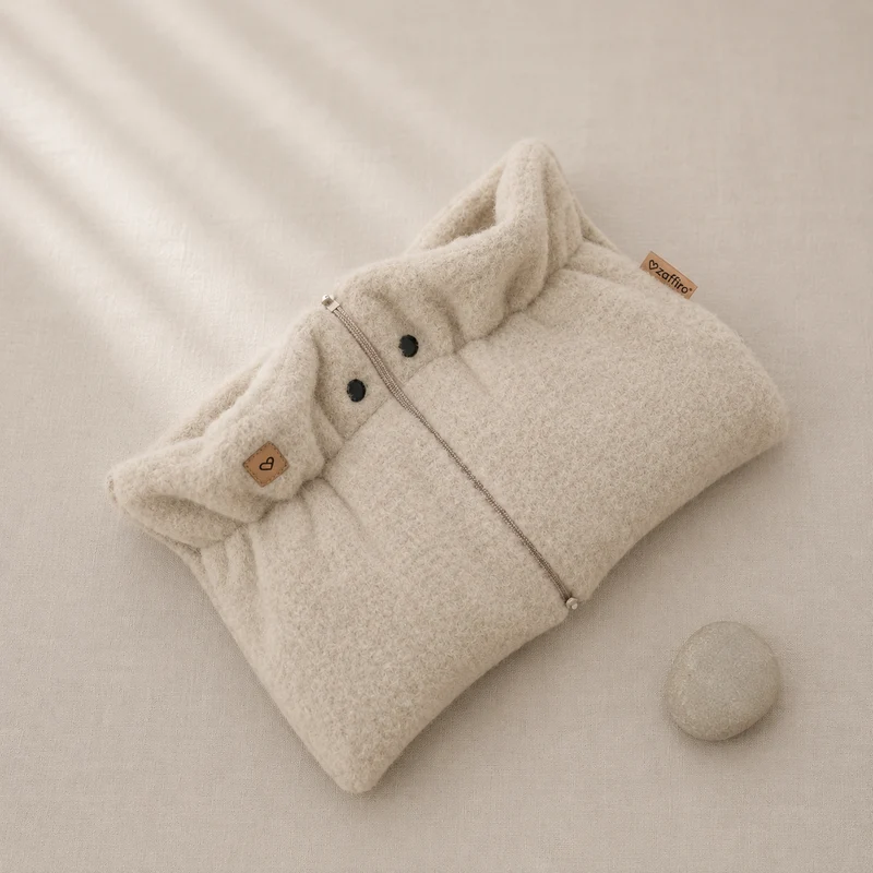 Wollen Handwarmers voor Kinderwagen | Zaffiro Felted