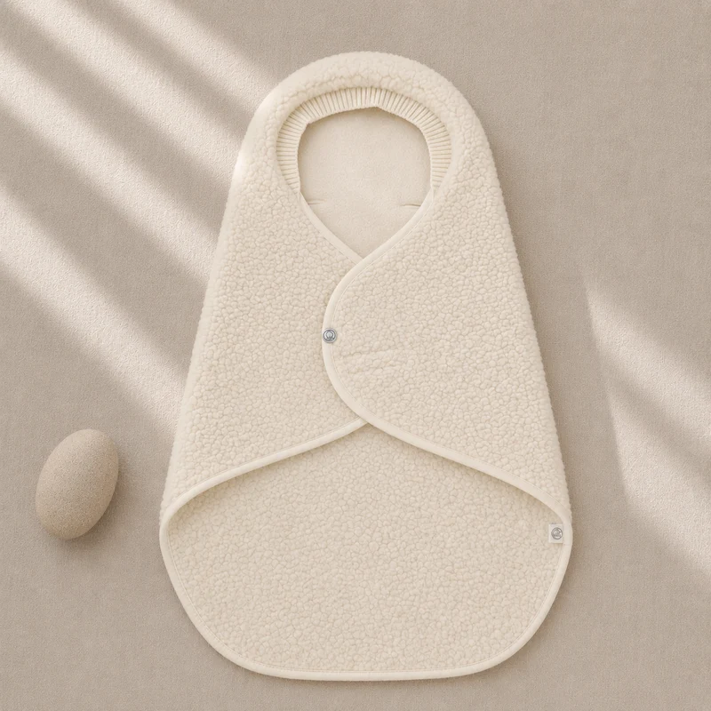 Wollen Omslagdoek Baby voor Maxi-Cosi & Kinderwagen | Wingy Thumbled
