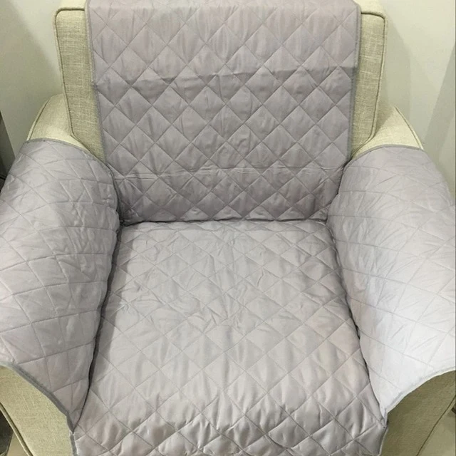 Waterproof Quilted Sofa Covers For Dogs Pets Kids Anti-Slip Couch Recliner Slipcovers Armchair Furniture Protector 1/2/3 Seater