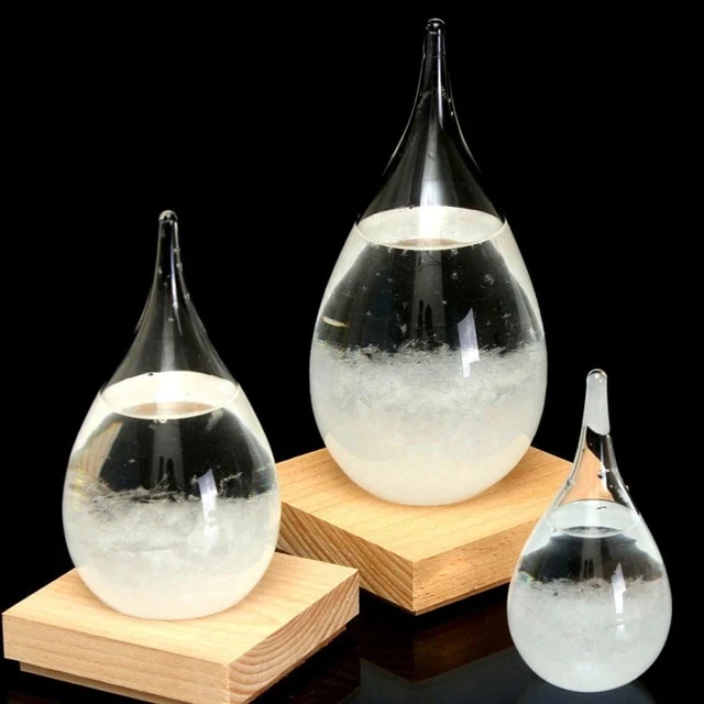 Drop Shipping Creative Weather Forecast Crystal Drops Tempo Drop Storm Glass CSV file