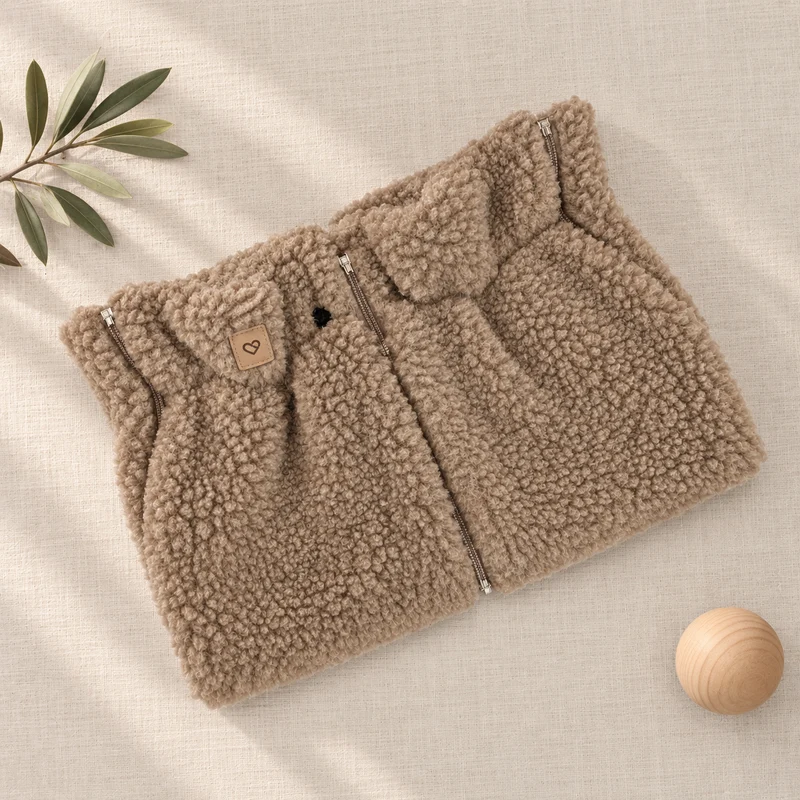 Wollen Handwarmers voor Kinderwagen | Zaffiro Teddy
