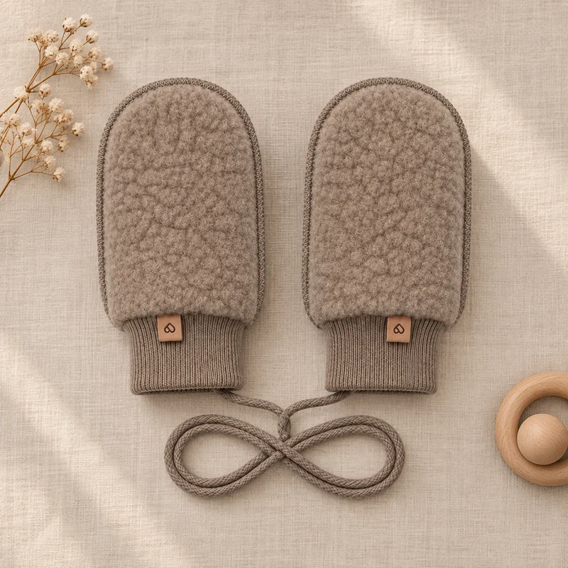 Zachte Wanten van Wol voor Baby & Kind | Zaffiro Teddy