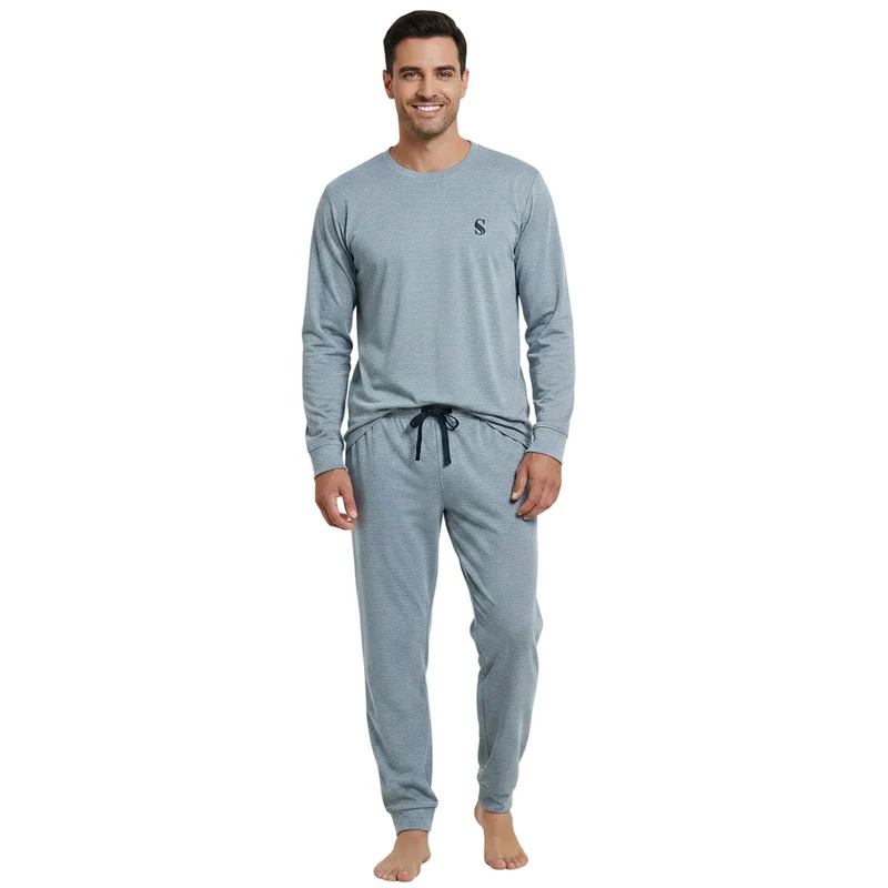 Ultiem comfortabele herenpyjamaset – Heerlijk zachte loungewear om in te ontspannen