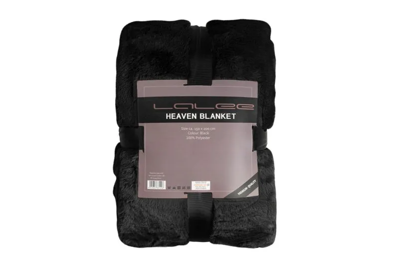 Heaven deken – Zwart, heerlijk zacht en cozy