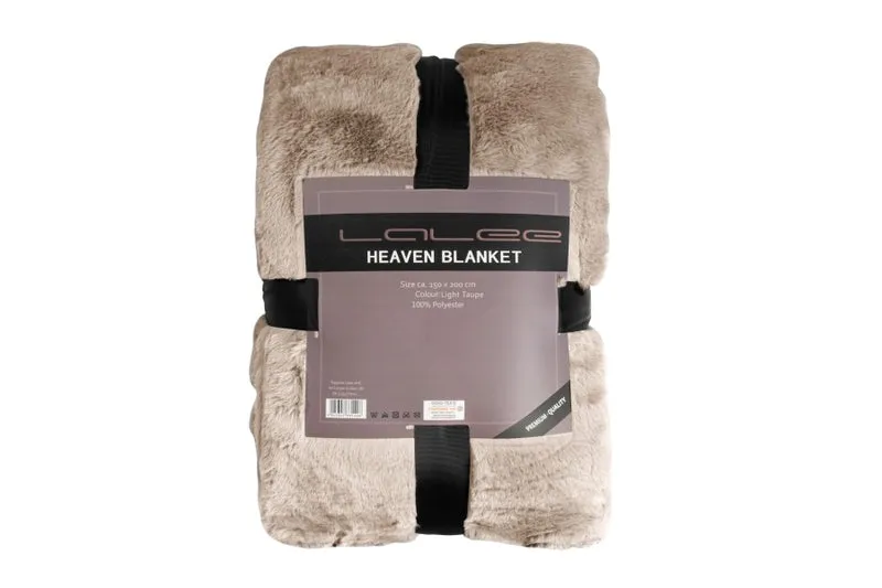 Heaven deken – Licht taupe, heerlijk zacht en cozy