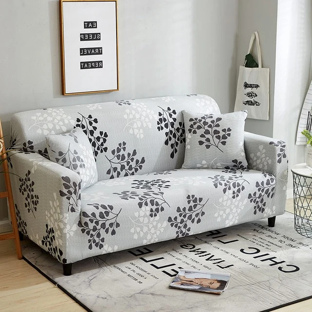 24colors Slipcover Stretch Four Season Sofa Covers Furniture Protector Polyester Loveseat Couch Cover Sofa Towel 1/2/3/4-seater