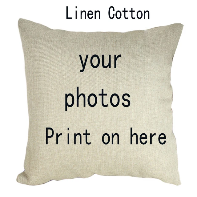 2018 New Design Picture here Print, Pet ,wedding personal life photos customize gift home cushion cover pillowcase Pillow cover