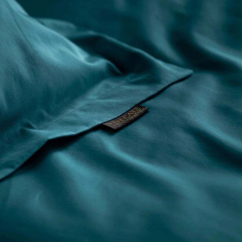 Ten Cate premium - hoeslaken - 180x200 - 100% katoen satijn - deep teal