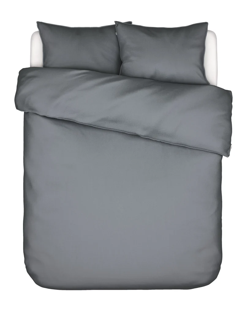 Essenza Minte dekbedovertrek - Tweepersoons – 200x200/220 cm - Global grey