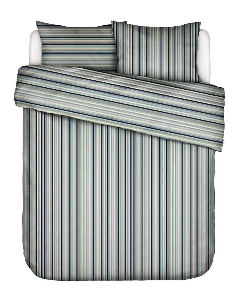 Essenza Donna dekbedovertrek - Lits-Jumeaux XL – 260x200/220 cm - Global grey