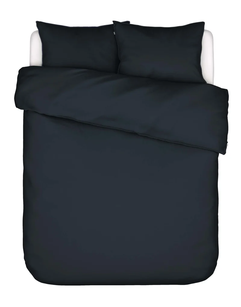 Essenza Minte dekbedovertrek - Tweepersoons – 200x200/220 cm - Nightblue