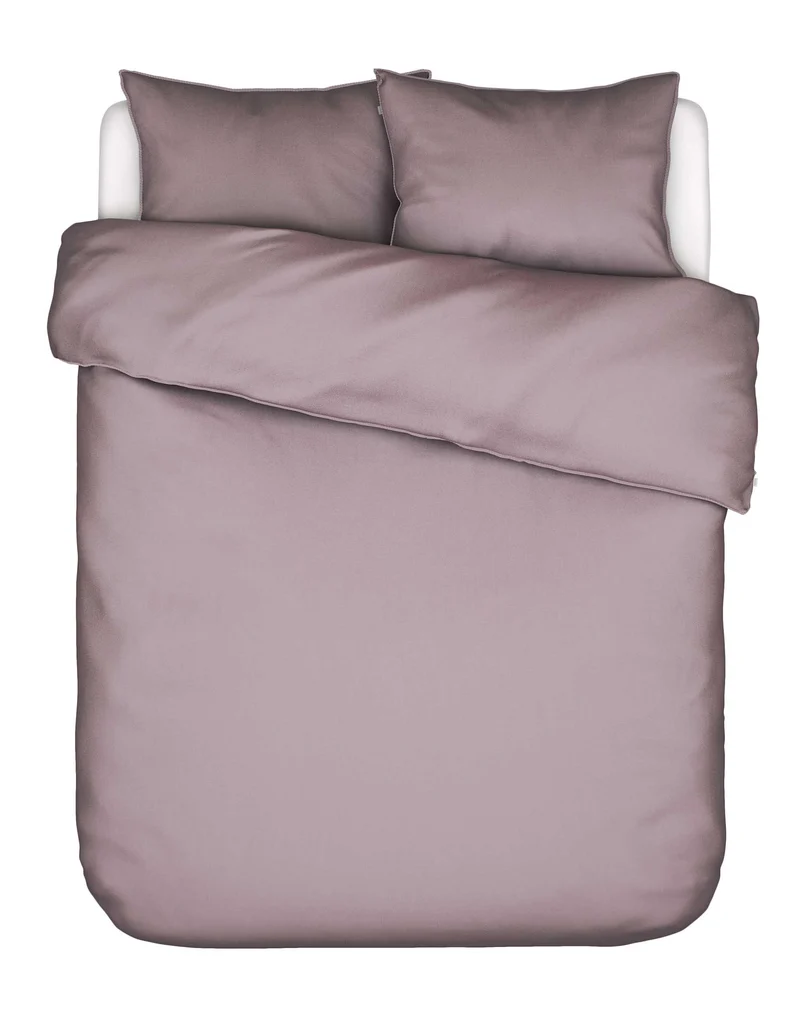 Essenza Minte dekbedovertrek - Lits-Jumeaux XL – 260x200/220 cm - Pale purple
