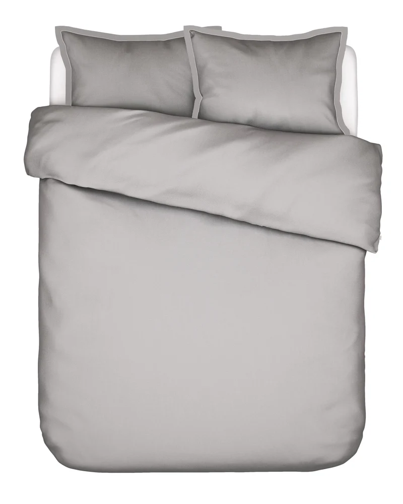 Essenza Aziza dekbedovertrek - Lits-Jumeaux XL – 260x200/220 cm - Cloud grey