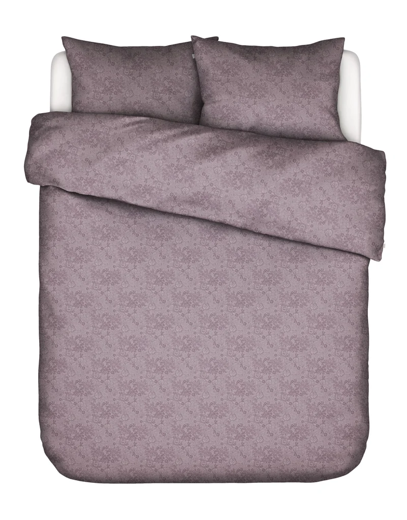 Essenza Melipa dekbedovertrek - Lits-Jumeaux - 240x200/220 cm - Pale purple