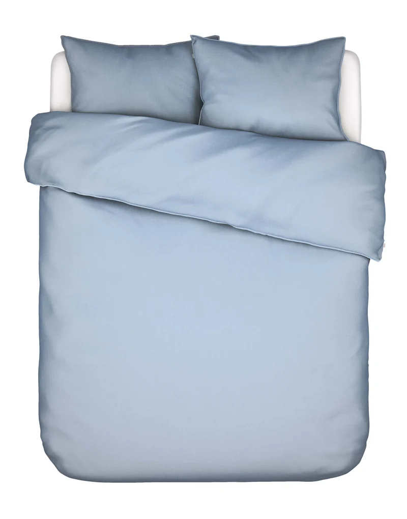 Essenza Minte dekbedovertrek - Lits-Jumeaux XL – 260x200/220 cm - Ijsblauw