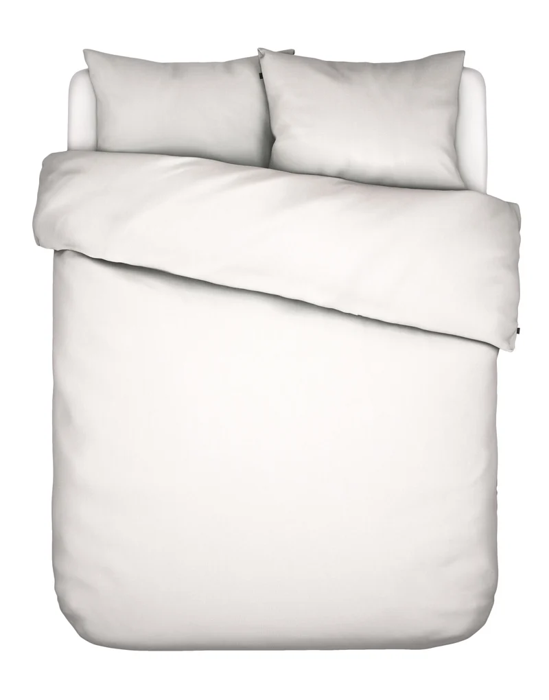 Essenza Minte dekbedovertrek - Lits-Jumeaux - 240x200/220 cm - Wit