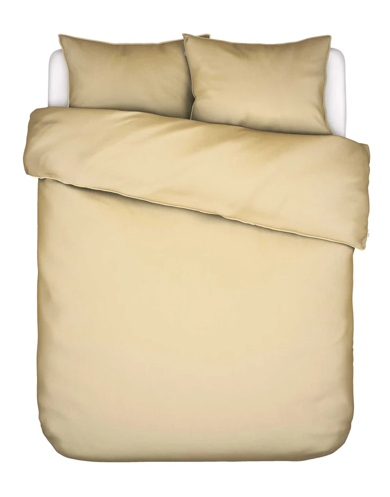 Essenza Minte dekbedovertrek - Lits-Jumeaux XL – 260x200/220 cm - Yellow straw