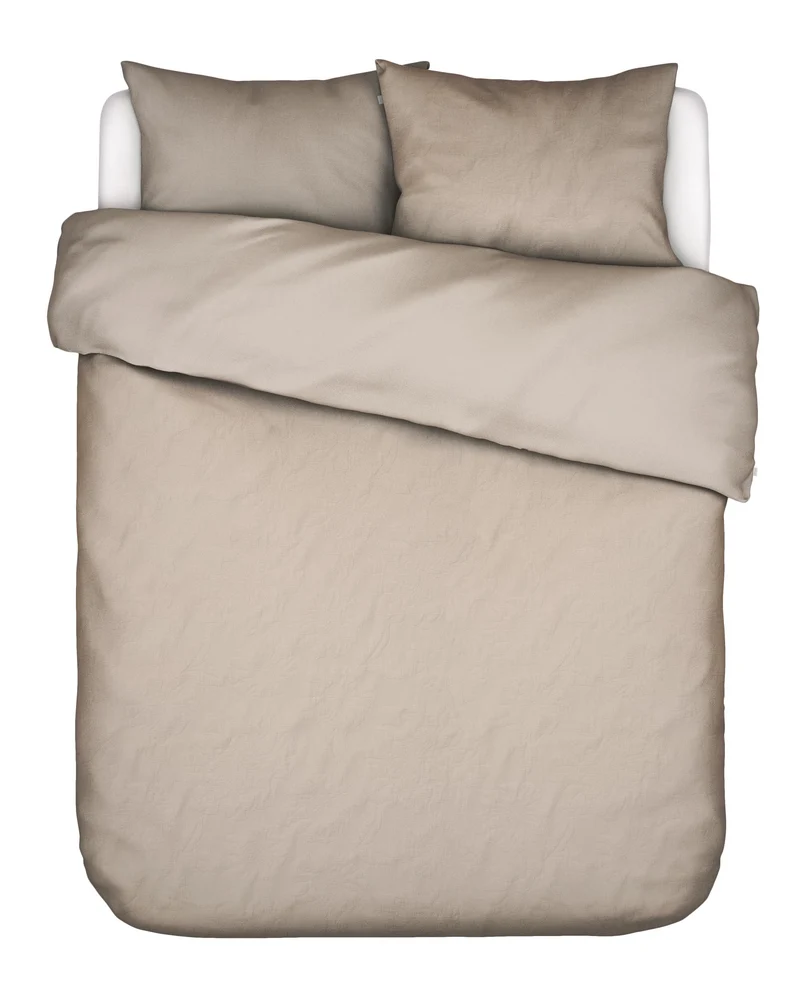Essenza Philippine dekbedovertrek - Tweepersoons – 200x200/220 cm - Oatmeal