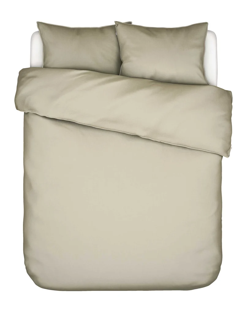 Essenza Minte dekbedovertrek - Tweepersoons – 200x200/220 cm - Oatmeal